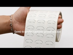 Tamper proof mühür güvenlik çıkartması