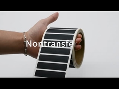 25mmx10mm Yüksek Sıcaklıklı Yapışkan Etiketler 1mil Beyaz Mat Polyimid Malzemesi