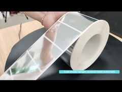 Kırmızı 56um 1mil Mat Non Transfer Tamper Proof Etiket